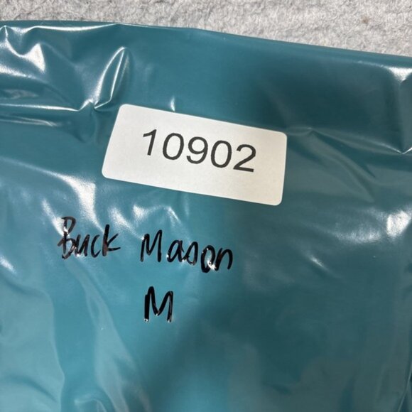 Buck Mason Mens Sz M Breakwater Sportster Jacket Natural Full Zip Bomber - Picture 7 of 7